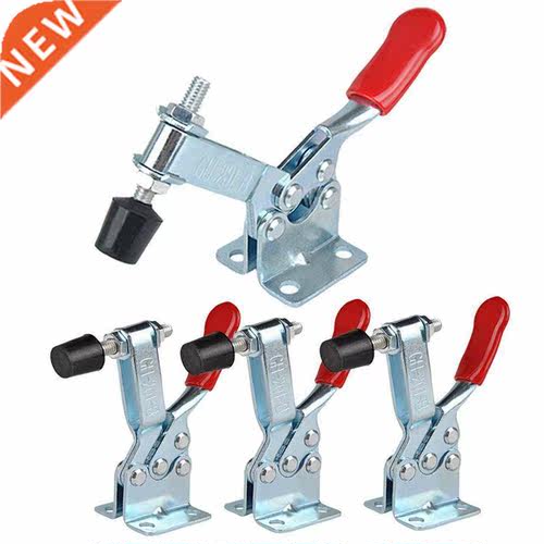 4Pcs Hand Tool Clamp 201B Antislip Red Horizontal Clamp 201-