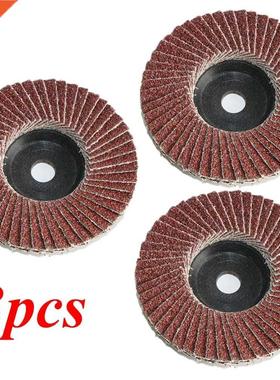 3pcs Flap Discs Sanding Discs 75mm 3inch Grinding Wheel Blad