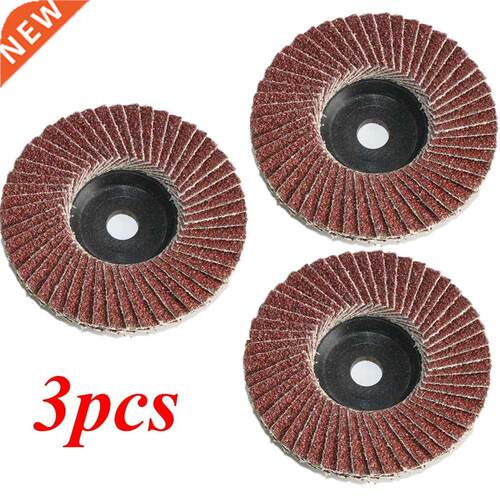 3pcs Flap Discs Sanding Discs 75mm 3inch Grinding Wheel Blad