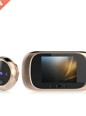 Digital LCD 2.8inch Video Doorbell Peephole Viewer Door Eye