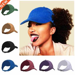 Hair Messy Bun tail Baseball Hat Puff tail High Messy Bun Ca