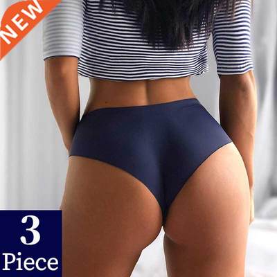 TrowBridge 3PCS/Set Seamless Women's Panties Sports Breathab