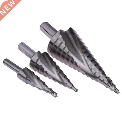 3Pcs 4-12/4-20/4-32mm HSS4241 TriShank Pagoda Ladder Drill C