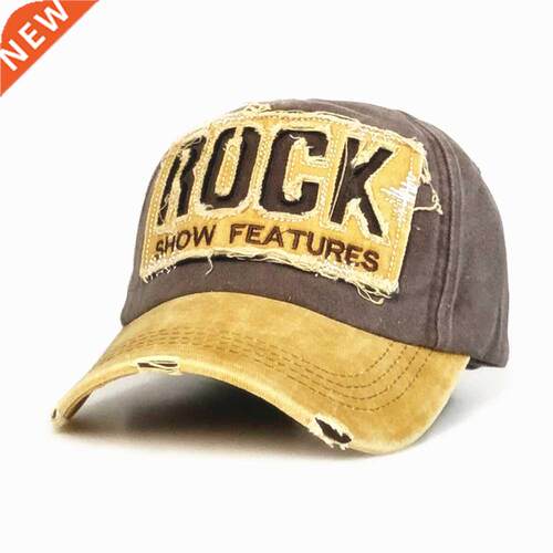 New Men and Women Frayed Old Baseball Cap Washed Cotton Pea