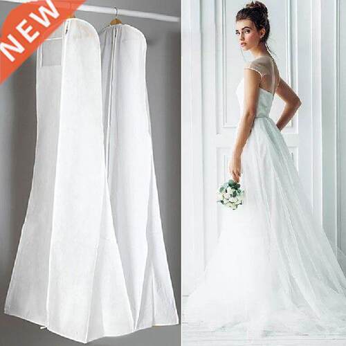 Wedding Dress Hanging Garment Bag Dress Clothes Dust Cover