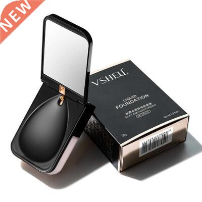 Makeup Face Foundation with Mirror Oil-control BB Cream Full