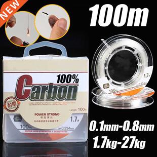 Monofilament Fiing line Fluorocarbon 100% Fluorocarbon lin
