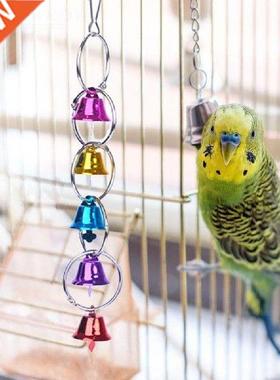 Pet Toy Swing Stand Parakeet Cage Funny Corful Swing Stand