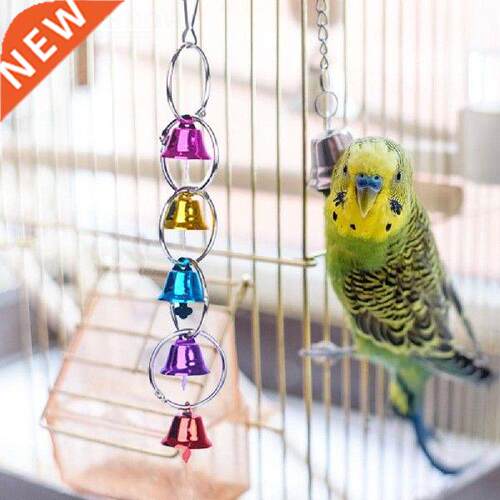Pet Toy Swing Stand Parakeet Cage Funny Corful Swing Stand