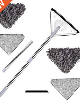 Triangular Mop Mini Triangle Deep Cleaning Mop with Long