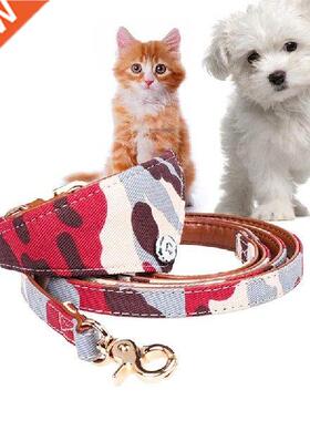 Faio Design Leather Wave Pattern Bowknot Pet Dog Collar