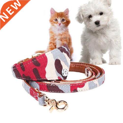 Faio Design Leather Wave Pattern Bowknot Pet Dog Collar