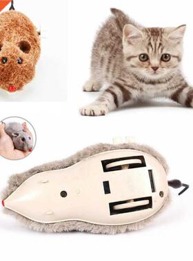 Hot Creative Funny Clockwork Spring Power Plu Mouse Toy Ca