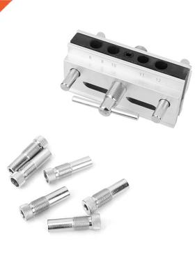 Woodworking Doweling Jig Tool Metal Drill Dowel Hole Self Ce