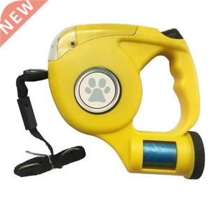 Pet Dog Lea 4.5M LED Flalight Extendable Retractable