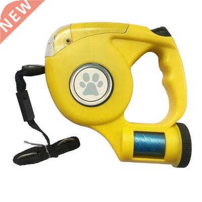 Pet Dog Lea 4.5M LED Flalight Extendable Retractable