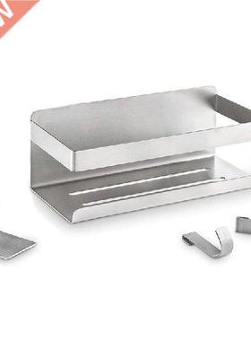 New Stainless Steel Shower Basket With Hooks Rustproof Wall