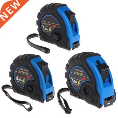 1 Pc Tape Measure Stanless Steel&Rubber 3m 5m 7.5m Retra