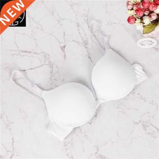 ack skin white blue push up seamless bra young girl lingerie