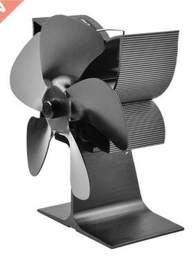 5 Blades Heat Powered Butterfly Stove Fan Log Wood Burner Ec