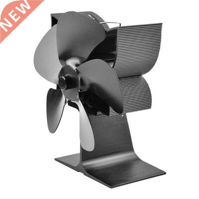 5 Blades Heat Powered Butterfly Stove Fan Log Wood Burner Ec