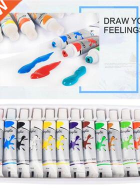 12 x 12ml Heavy Body Colors Rich Pigments Acrylic Paint Set