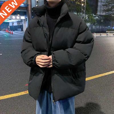 2021 Harajuku Men's Parkas Warm Thicken Fashion Coat Oversiz
