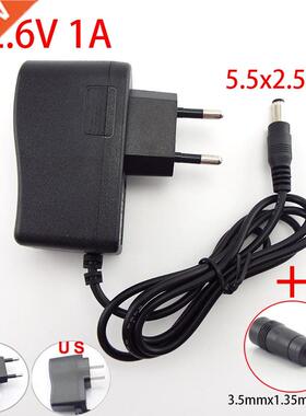 100-240V AC DC 12.6V 1A 1000MA Adapter Power Supply 5.5x2.5m
