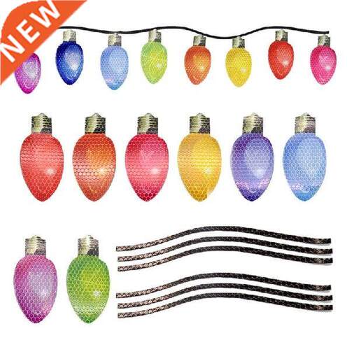 Light Bulb Stickers Christmas Decoration Wall Magnetic