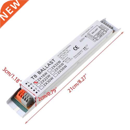 T8 220-240V AC 2x58W Wide Voltage Electronic allast Fluores