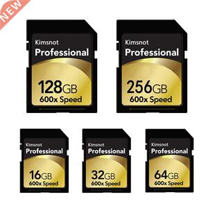 Kimsnot Professional SDXC Card 64GB 128GB 256GB 16GB 32GB SD