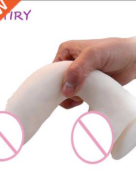 VETRY Super Soft Dldo Artfcal Pens Plug Wth