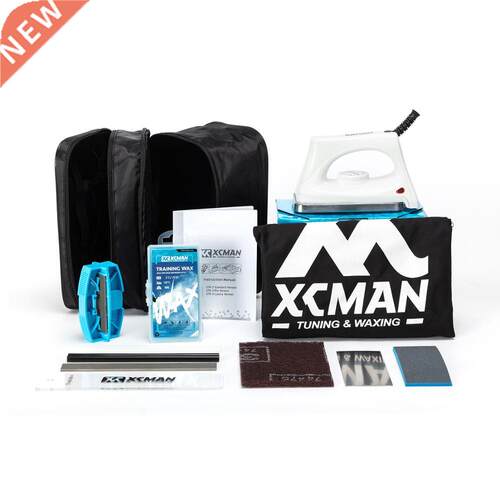 XCMAN Ski Snowboard Complete Waxing And Tuning Kit Storge Ba