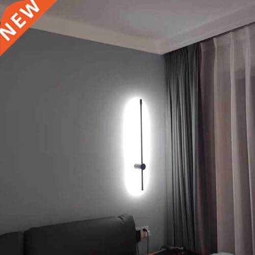 Nordic Simple Geometric Lines LED Wall Lamp living room home