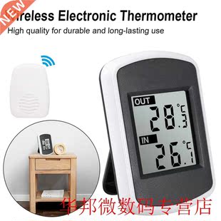 LCD Wireless Digitl Thermometer Temperture Instruments Ele