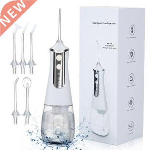 3 Modes 5 Nozzles Water Flosser 350ml USB Rechargeable 5W