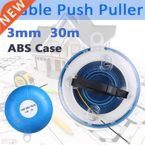 3mm 30 Meter Blue Guide Device Fiberglass Electric Cable Pus