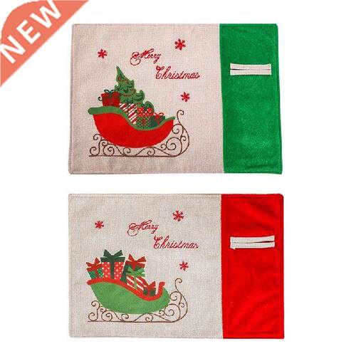 Christmas Decoration American Linen Christmas Placemat