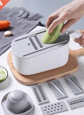6 In 1 Vegetable Cutte Mandoline Cutte Fuit Slice Multif