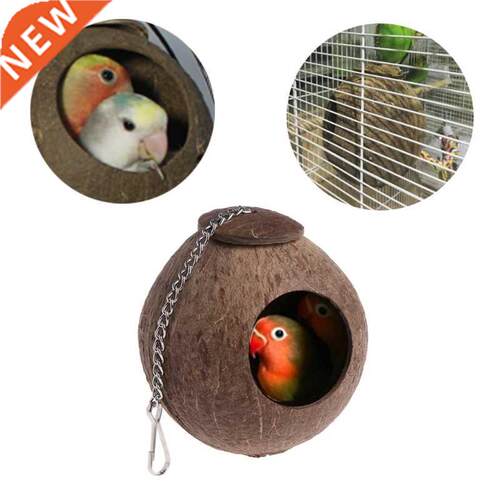 Bird Nest, Handmade Woven Straw Bird House Hut Small Bird