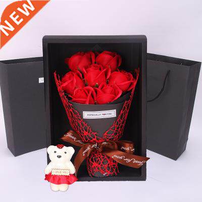 Simulation New 7 Aromatherapy Artificial Soap Flower Rose So