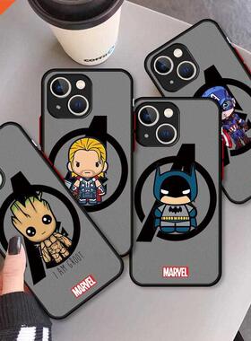 Marvel The Avengers logo Matte Case For iPhone 13 12 11 Pro
