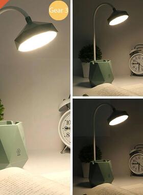 Abs Table Lamp For Student Pen Storage Phone Holder