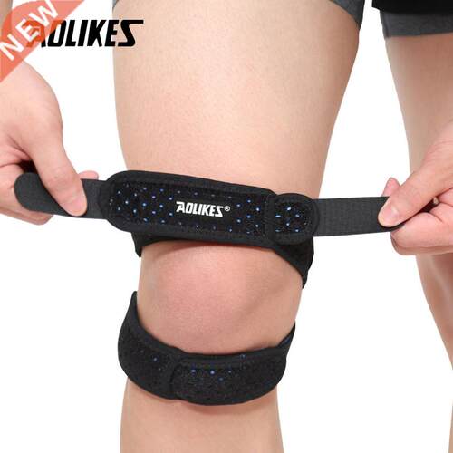 AOLIKES 1PCS Sports Kneepad Double Patellar Knee Patella Te
