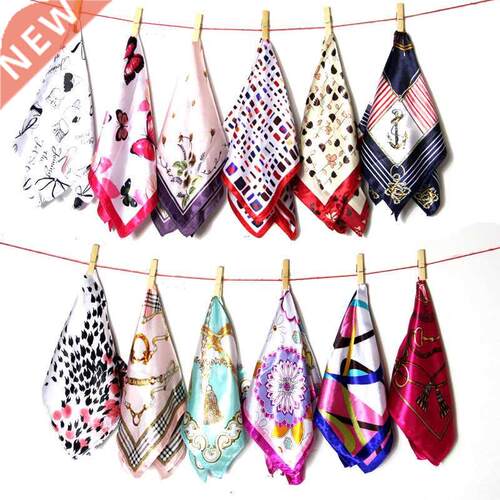 50*50cmFashion Women Square Head Scarf Wraps Scarves Ladies