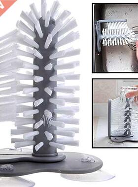 Sink Water Bottle Cleaning Brush Glass Cups Goblet Mugs Clea