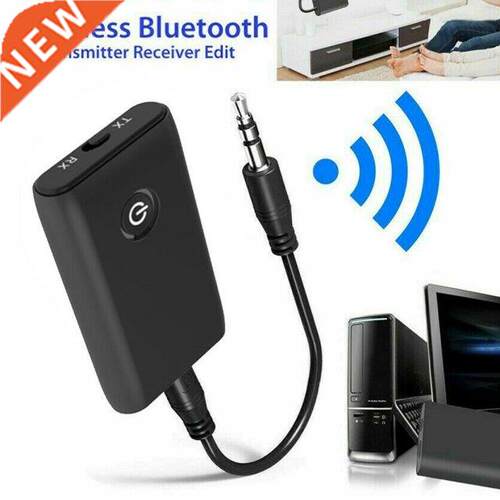 2 Pieces Bluetooth-compatible 5.0 Transmitter Receiver TV PC
