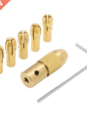 7Pcs 0.5-3mm Small Bit Collet Clamp Micro Twist Tool H02