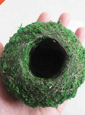 1pcs Simulation Moss Ball Bonsai Plant Flower Pot DIY
