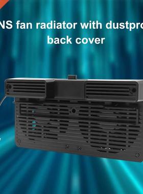 Dual Fan Black 5v Cooler ABS Durable Console Game Radiator H